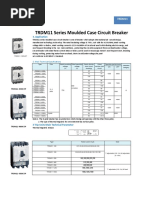 CATALOGO BREAKER TRDM11 TRDM5 en Ingles