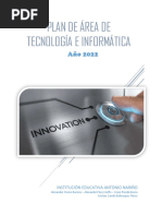 Plan de Área de Tecnología e Informática