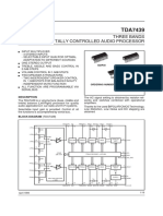 TDA7439 STMicroelectronics