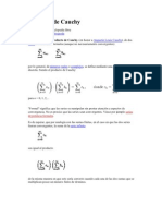 Producto de Cauchy