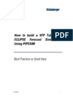 How To Build A VFP Table For ECLIPSE Forecast Simulation - 4238270 - 01