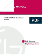 LG LWHD1006R Training Manual