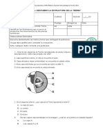 Prueba Ciencias La Tierra