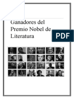 Ganadores Del Premio Nobel de Literatura