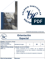 Orientación Espacial Pre Básica