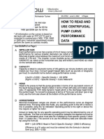 WCB Pumps Centrifugal C-Series Curve Instruction Cent