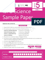 Science Model Paper