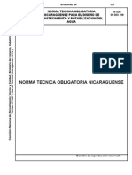 09 003 99 Norma Tecnica para El Diseño de Abastecimiento y Pobalización Del Agua