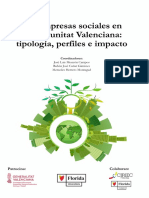 Las Empresas Sociales en La Comunitat Valenciana Tipologia Perfiles e Impacto