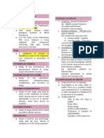 NCM 206 - Pharmacology