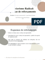 7 Esquemas de Reforçamento e Controle de Estímulos