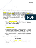 06-13-22 Modelo Tutela Por Derecho de Petición