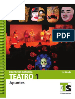 Educación Artística TEATRO 1er Grado TS