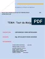 Test de Melgar Corregido