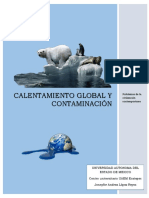 Calentamiento Global y Contaminación