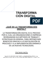 La Transformacion Digital