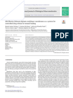 Silk Fibroinchitosanalginate Multilayer Membranes As A System For Controlled Drug Release in Wound Healing