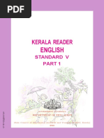 SCERT Kerala State Syllabus 5th Standard English Textbooks Part