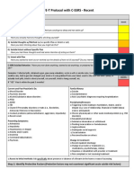 SAFE-T Protocoal With Columbia Suicide Severity Rating Scale