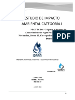 Estudio de Impacto Ambiental Categoría I