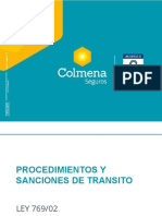 Procedimientos y Sanciones de Transito - H&S