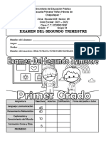 Examen Segundo Trimestre 1B