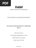 TCC - Transmissão de RF Sobre Fibra Óptica