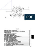 Manual Reloj Citizen