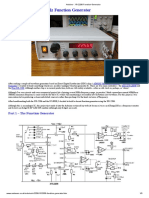 XR-2206 Function Generator