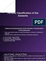 Periodic Classification of The Element - Lesson - 1