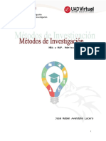 Tipos de Metodologia