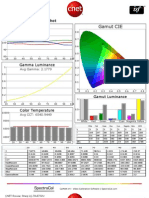 Sharp LC-70LE732U CNET Review Calibration Results