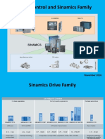 Motion Control and Sinamics Family