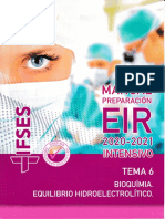 Tema 6. Bioquímica - Equilibrio Hidroelectrolítico EIR 2020-2021