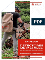 Catalogo Detectores de Metales PDF