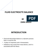 Fluid Electrolyte Balance