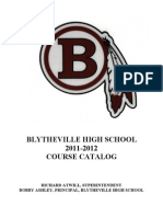 Blythevilles Course Catalog 2011-2012