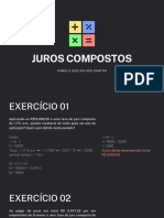 Juros Compostos - Pamela S Dos Santos