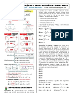 Aula 5 - Função 2º Grau