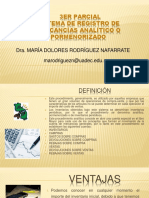 Tema 1. Sistema Analítico o Pormenorizado