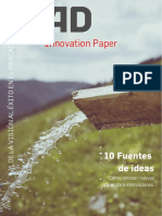 10 Fuentes de Ideas de Innovación