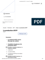 La Production d'ATP - Tle - Cours SVT - Kartable