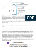 Cómo Hacer Una Conclusión de Un Trabajo - Con Ejemplos