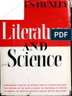 Literature and Science (Aldous Huxley)