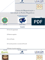 Aula 3 Curvas de Magnetização e Introdução Às Perdas Magnéticas