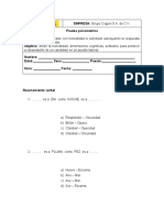 Prueba Psicometrica