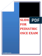 Slides For Pediatric Osce Exam