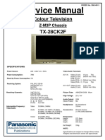 Panasonic TX-28CK2F - Chassis z-m3p