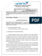 Projeto de Pesquisa MTC 2022 - Direito