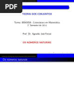 Slides - Os Numeros Naturais